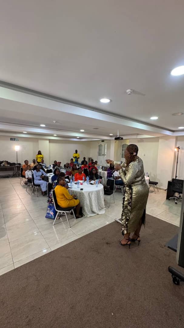 Instructor-led business and sales training session